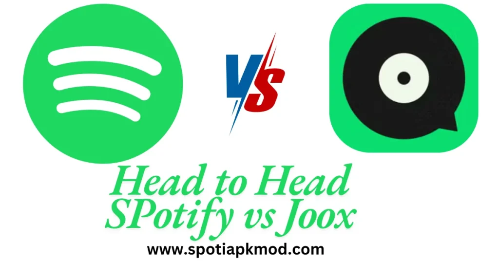 SPotify vs Joox head to head