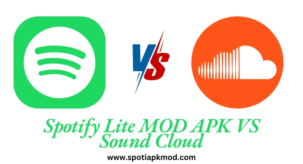 Spotify Lite Mod APK vs Sound Cloud