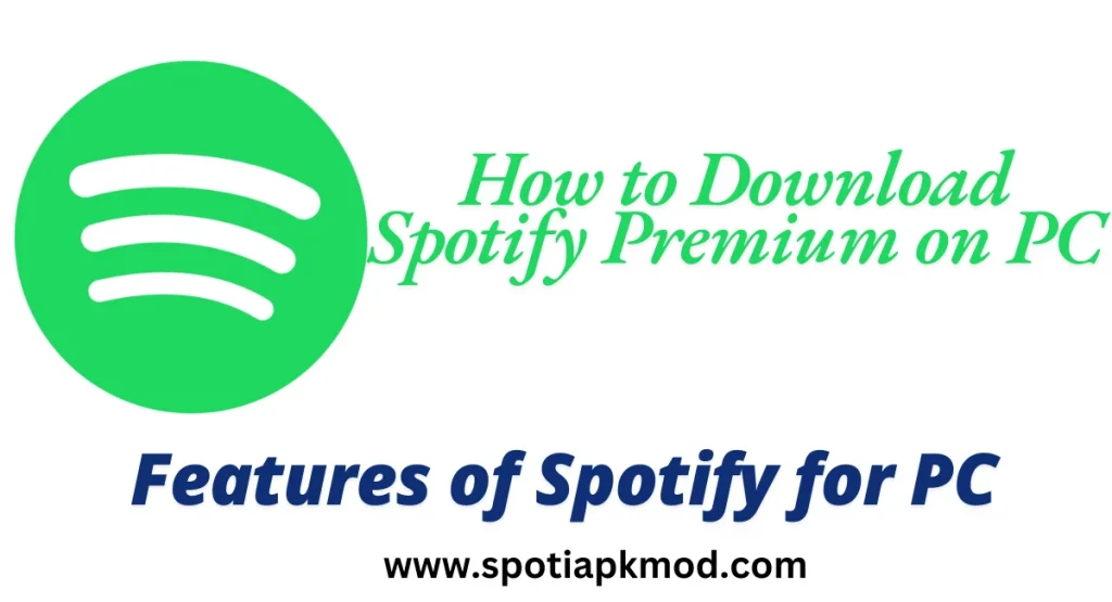 Features of Spotify Premium on PC