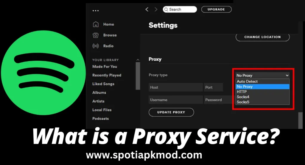 what is a proxy services