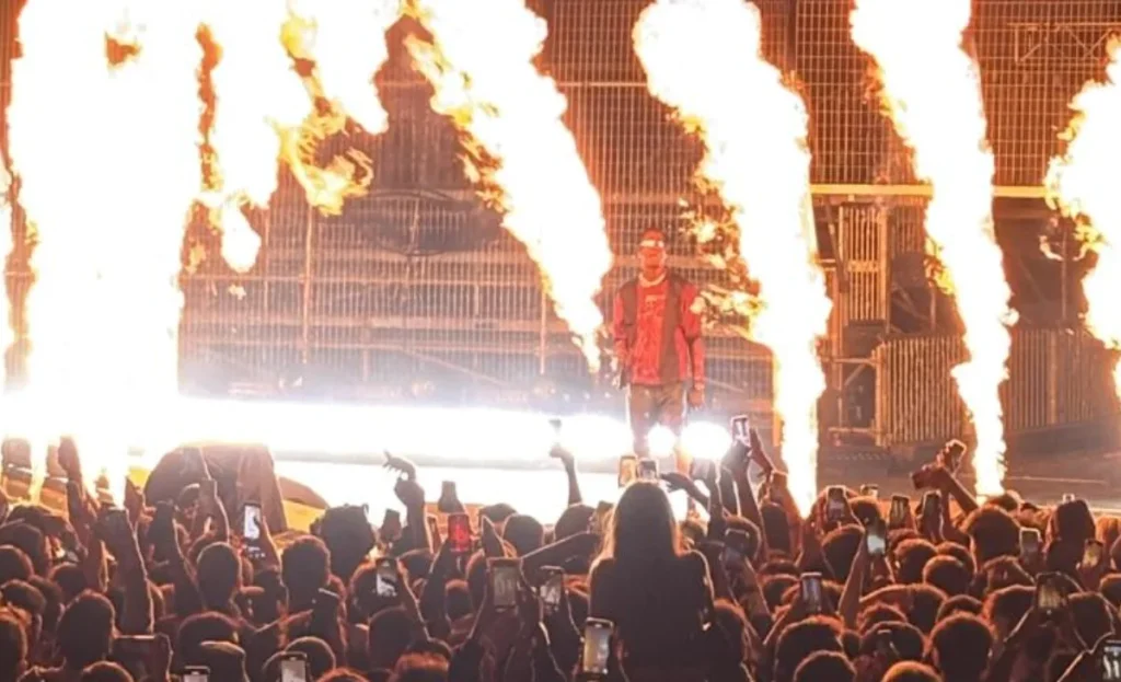 Travis Scott Lights Up Barcelona with Epic Concert and El Clásico Cameo